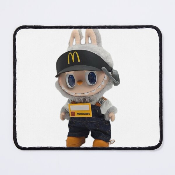 Item preview, McLabubu – Fast Food Crew Edition Sticker designed and sold by SamairaArtVerse.