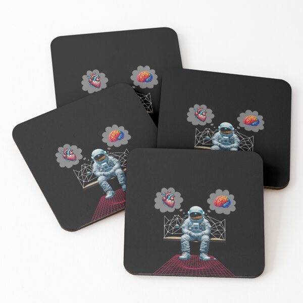 Item preview, Cosmic Mind vs Heart Astronaut designed and sold by InkredibleZ.