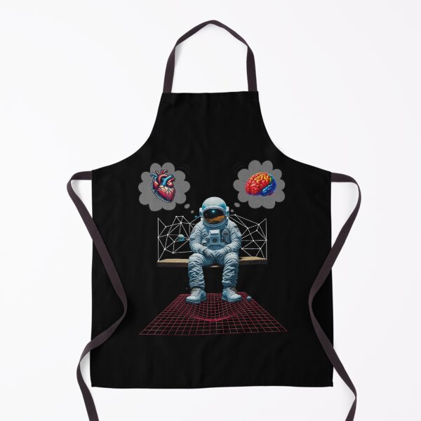 Item preview, Cosmic Mind vs Heart Astronaut designed and sold by InkredibleZ.
