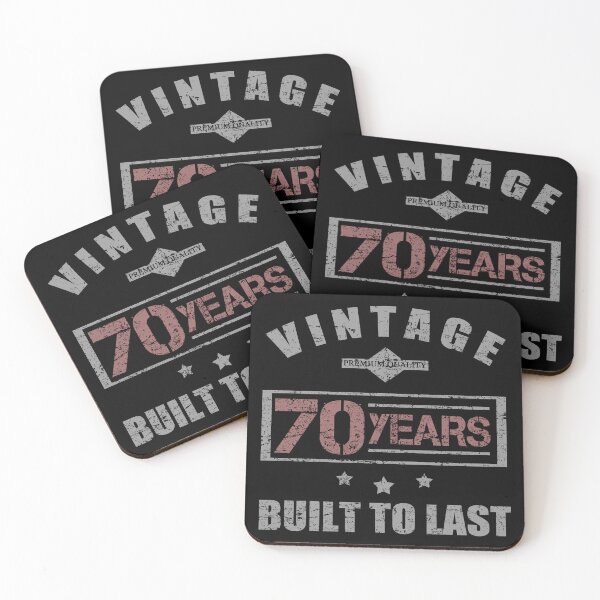 Item preview, Vintage 70th Birthday For Men designed and sold by thepixelgarden.