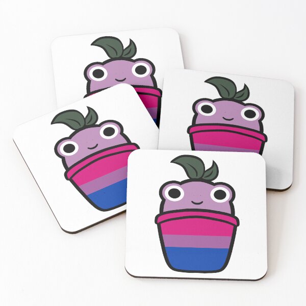 Item preview, Kopie von Kopie von Pan Pride Frog Plant designed and sold by LavenderSpaceOddity.