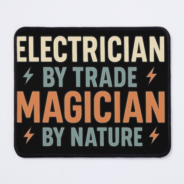 Item preview, Electrician by Trade, Magician by Nature - Funny Retro Job T-Shirt designed and sold by Work Life Tees.