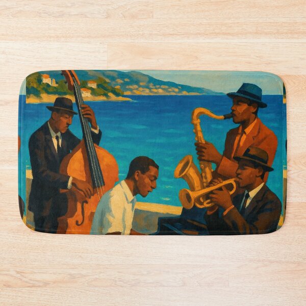 Item preview, Vibrant Jazz Quartet: Soulful Music by the Blue Sea designed and sold by Alan Javier Cordoba Espinosa.