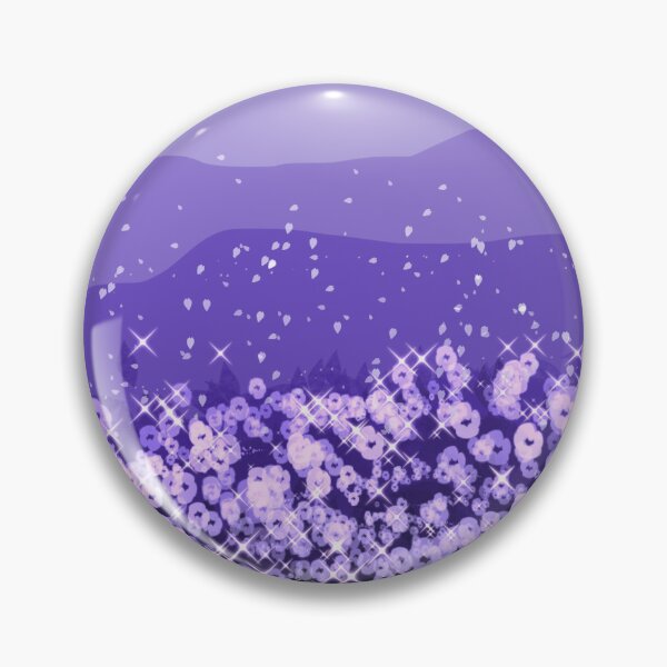 Item preview, Purple sparkly mountains designed and sold by hseart.