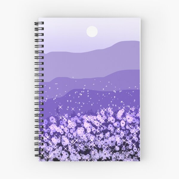 Item preview, Purple sparkly mountains designed and sold by hseart.