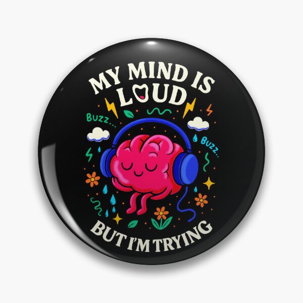 Item preview, Loud Mind designed and sold by marielmoreya.