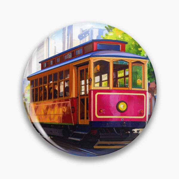 Item preview, San Francisco Cable Car designed and sold by ArtFactoryAI.