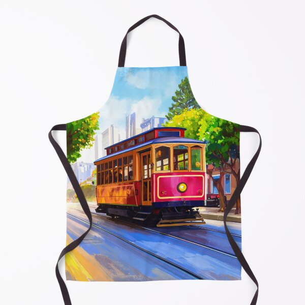 Item preview, San Francisco Cable Car designed and sold by ArtFactoryAI.