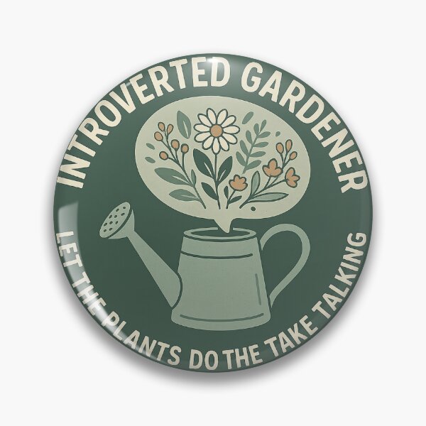 Item preview, Introverted Gardener designed and sold by Fun Travel Art.
