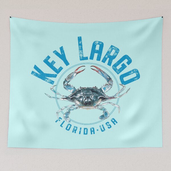 Item preview, Key Largo Florida Blue Crab Design designed and sold by Futurebeachbum.