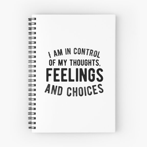 Item preview, I Am in Control of My Thoughts, Feelings and Choices – Mindset Affirmation – Mental Strength Quote designed and sold by Camila  Ardila.