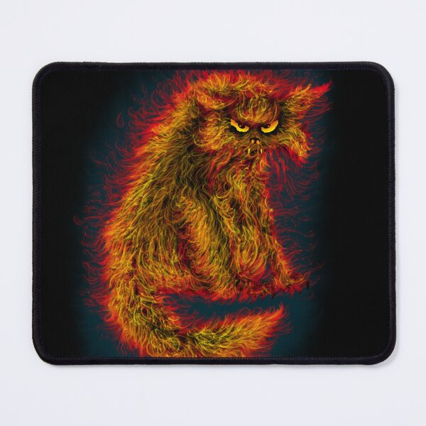 Item preview, Flame Cat designed and sold by 3-Beans-Art.