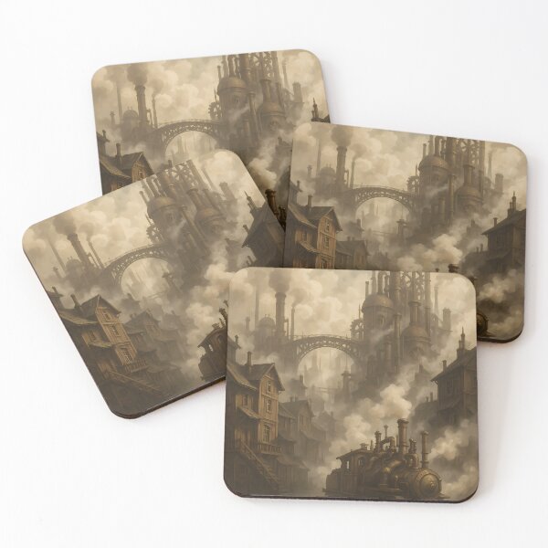 Item preview, punk steam train designed and sold by creativeccnuts.