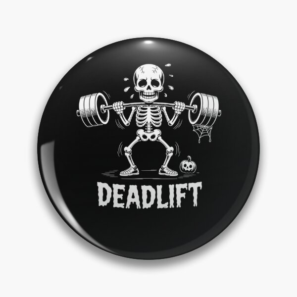 Item preview, Deadlift Skeleton WeightLifting Funny Gym Halloween Men Women designed and sold by clothesy7.