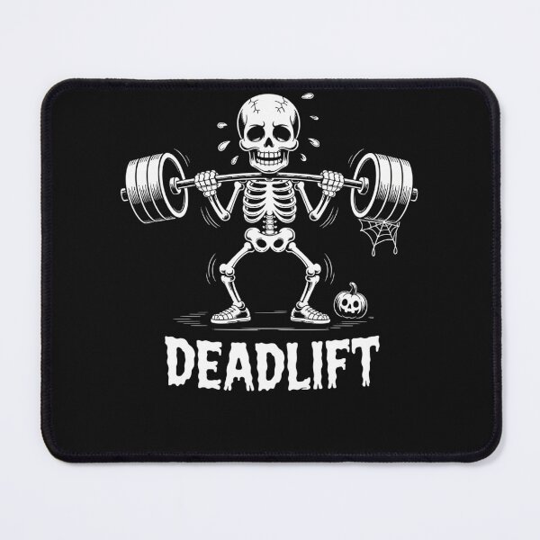 Item preview, Deadlift Skeleton WeightLifting Funny Gym Halloween Men Women designed and sold by clothesy7.