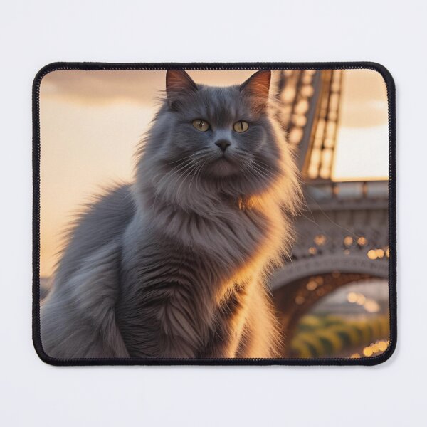 Item preview, Purrisian Royalty: A Cat Above the City of Lights designed and sold by Donejen.