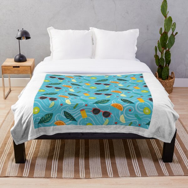 Aperçu de l'œuvre  Motif été à plat créée et vendue par Jamildesign.