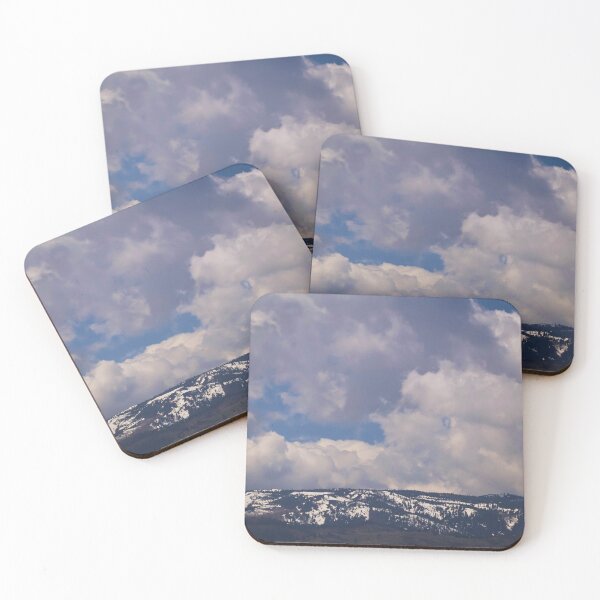 Item preview, Blue Sky, Clouds and Snowy Mountain designed and sold by Phakade's Photos.