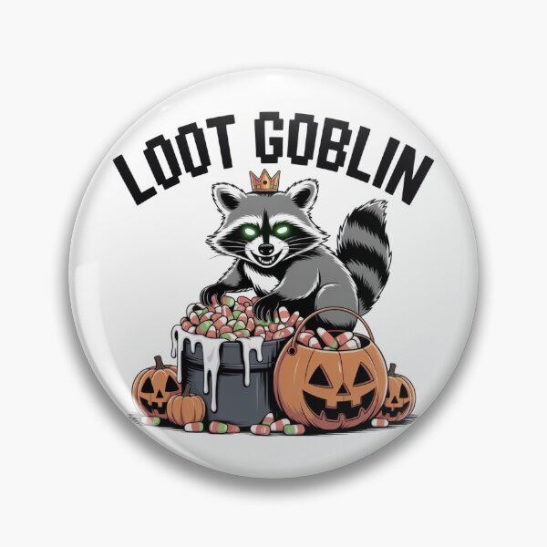 Item preview, Loot Goblin Raccoon designed and sold by theartfulaspie.