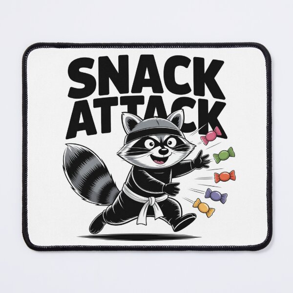 Item preview, Snack Attack Raccoon designed and sold by theartfulaspie.