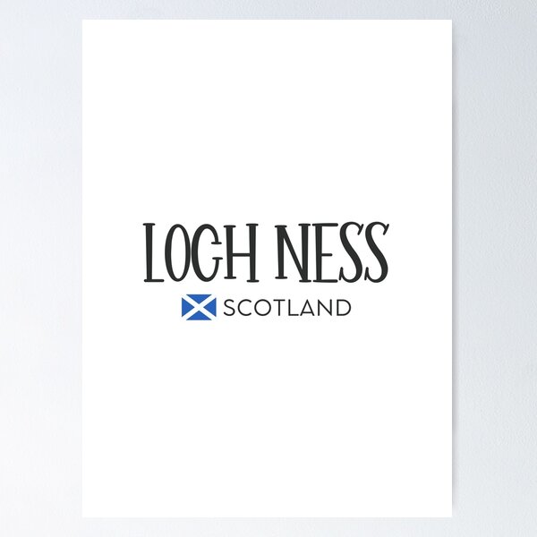 Item preview, Loch Ness - Scotland  designed and sold by StudioRedKoala.