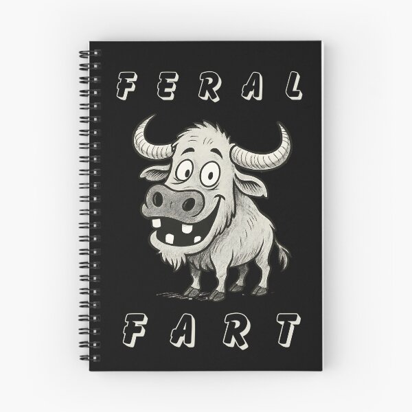 Item preview, Feral fart. Buffalo with no teeth. Feeling feral designed and sold by SoulOfTrees.