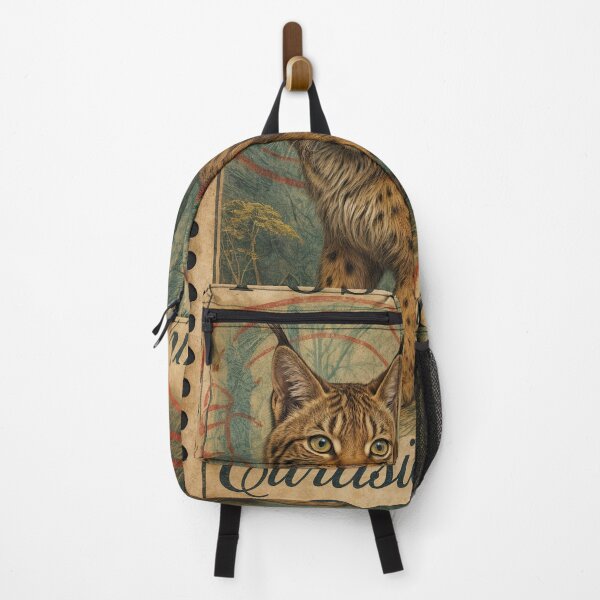 Item preview, Eurasian Lynx Majesty – Vintage Wildlife Postage Stamp designed and sold by ForeverPrintsOK.