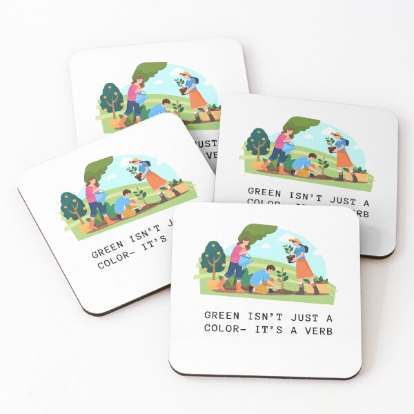 Item preview, GREEN IS A VERB designed and sold by iAmmAja43.