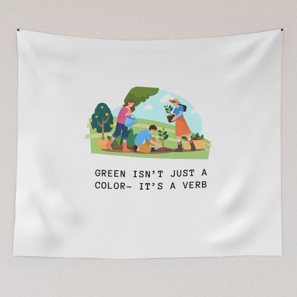 Item preview, GREEN IS A VERB designed and sold by iAmmAja43.