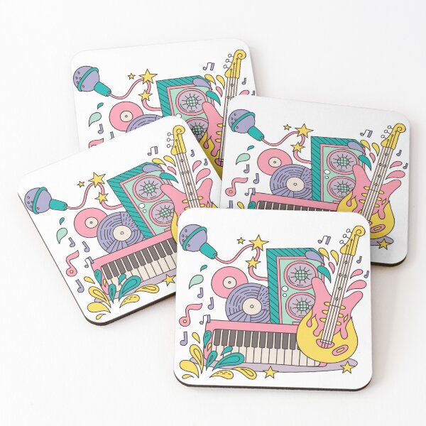 Item preview, Music instruments pack sticker designed and sold by DesignPMG.