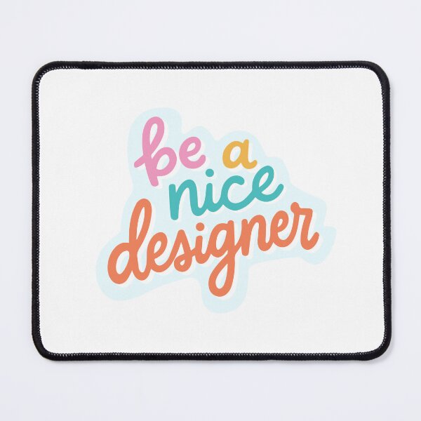 Item preview, be a nice design - UX Designer | Product Designer | UI Designer Stickers designed and sold by PoshPixel.