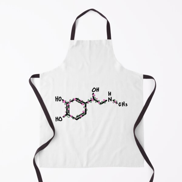 Item preview, Adrenaline Chemical Structure with Flowers designed and sold by designbysara.