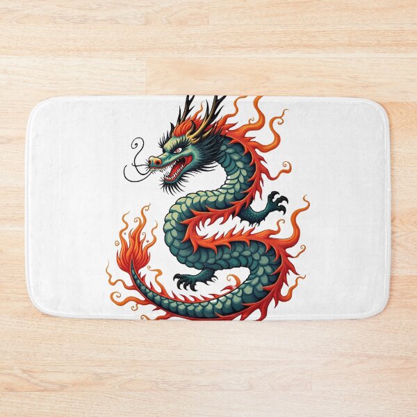 Item preview, Japanese Dragon Tattoo designed and sold by InklingCo.