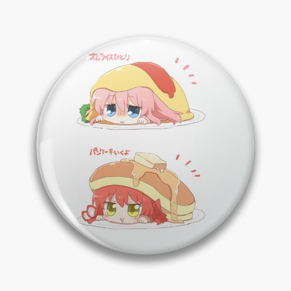 Aperçu de l'œuvre Bocchi le Rocher ! Crêpe Hitori Gotoh Omurice et Ikuyo Kita créée et vendue par soubenski.