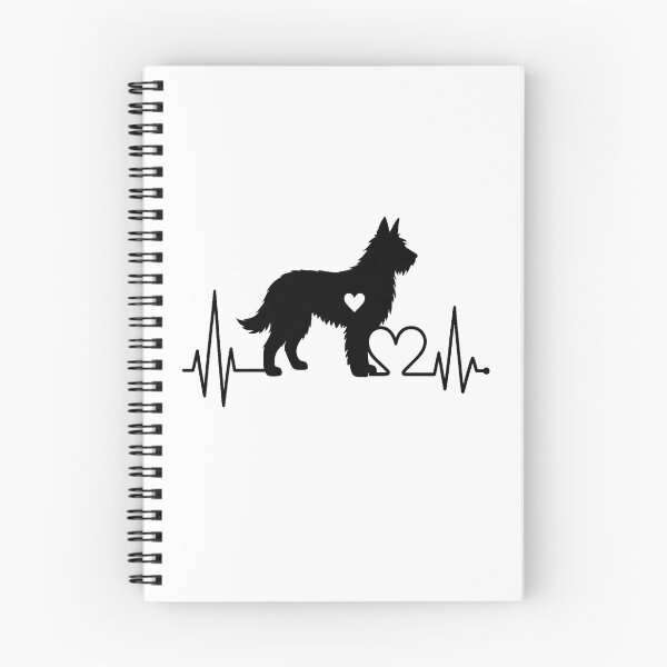 Item preview, Picardy Sheepdog Heartbeat – Unique Design for Sheepdog Lovers designed and sold by GoodyPaws.
