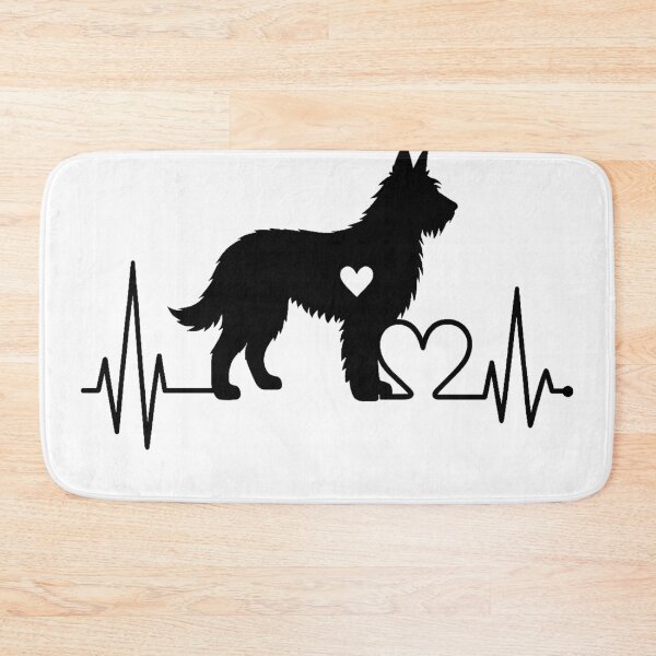 Item preview, Picardy Sheepdog Heartbeat – Unique Design for Sheepdog Lovers designed and sold by GoodyPaws.