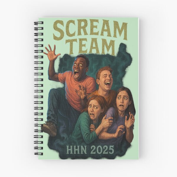 Item preview, Halloween Horror Nights - Scream Team (v1) - HHN 2025 designed and sold by Theme Snark.