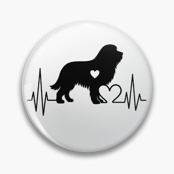 Artikelvorschau, Bearded Collie Heartbeat – Einzigartiges Design für Bearded Collie Liebhaber entworfen und verkauft von GoodyPaws.