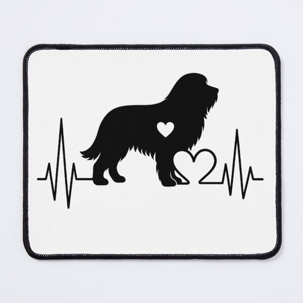 Item preview, Bearded Collie Heartbeat – Unique Design for Bearded Collie Lovers designed and sold by GoodyPaws.