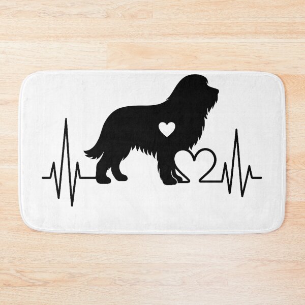 Item preview, Bearded Collie Heartbeat – Unique Design for Bearded Collie Lovers designed and sold by GoodyPaws.