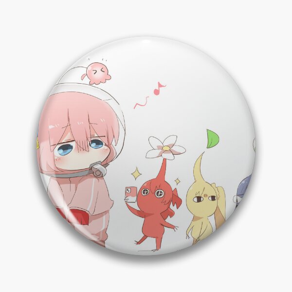 Item preview, Bocchi the Rock! Gotou Hitori and Pikmin Bandmates designed and sold by soubenski.