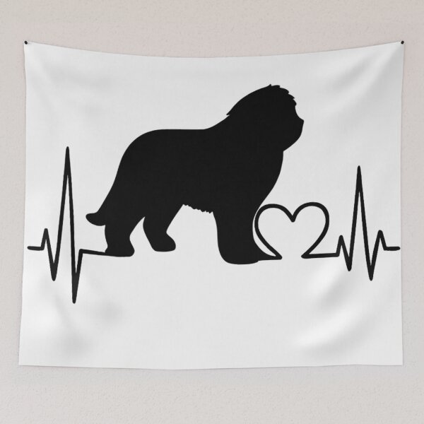 Item preview, Old English Sheepdog Heartbeat – Unique Design for Sheepdog Lovers designed and sold by GoodyPaws.