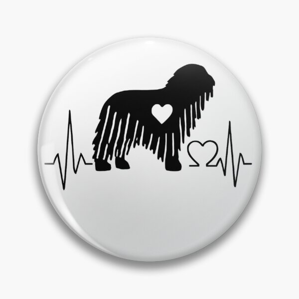 Item preview, Komondor Heartbeat – Unique Design for Komondor Lovers designed and sold by GoodyPaws.
