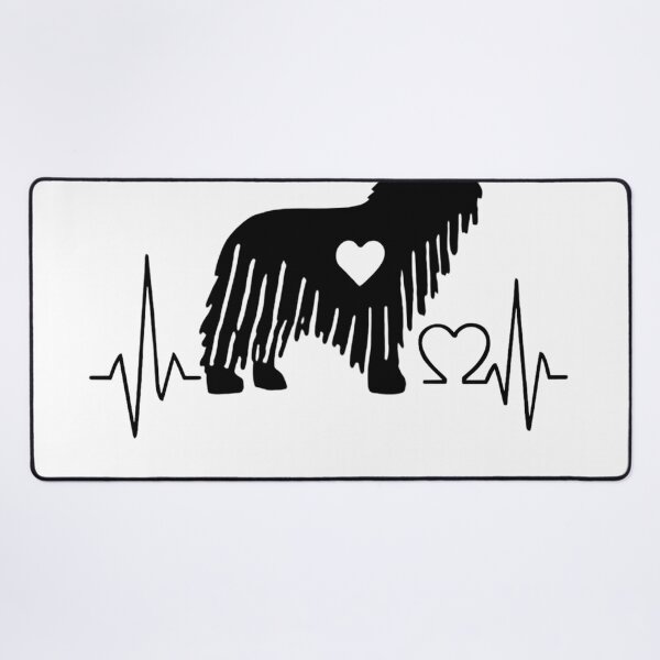 Item preview, Komondor Heartbeat – Unique Design for Komondor Lovers designed and sold by GoodyPaws.