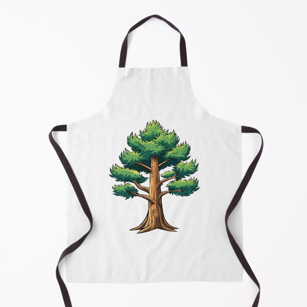 Item preview, Evergreen forest, wild nature trees templates, illustration woodland trees, Various coniferous trees against a white background, showcasing diverse tree shapes and form designed and sold by Danler.