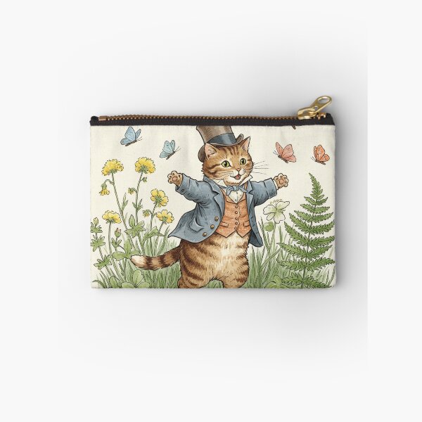 Item preview, "The Dapper Cat's Spring Waltz" – A Cheerful Woodland Showman designed and sold by Pasteltone.
