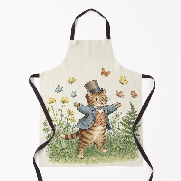 Item preview, "The Dapper Cat's Spring Waltz" – A Cheerful Woodland Showman designed and sold by Pasteltone.