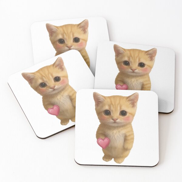 Item preview, Cute El Gato with Heart – Pure Love designed and sold by Kunst-Shirt.