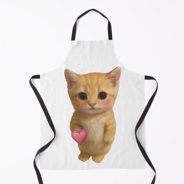 Item preview, Cute El Gato with Heart – Pure Love designed and sold by Kunst-Shirt.