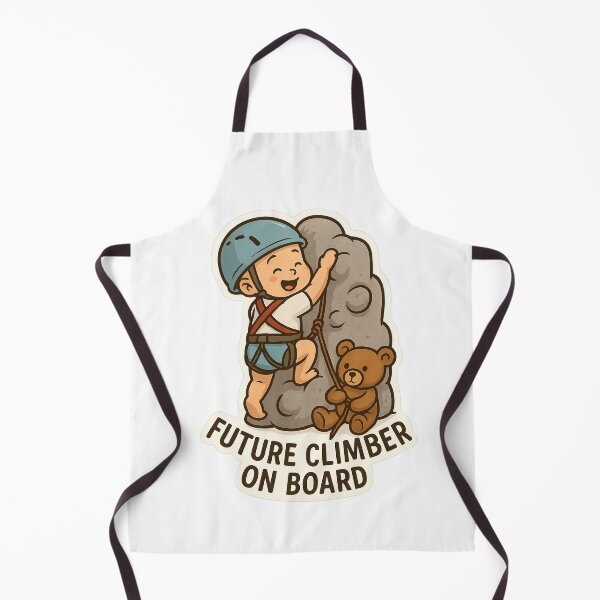 Item preview, Baby Climber On Board Teddy Bear Belay designed and sold by Trendy Sticker & Merch Collection - Express Yourself.